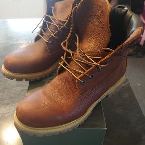 Timberland mens 45th Anniversary Edition Leather boots, size 10